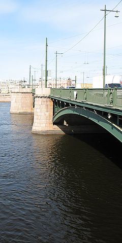 Биржевой мост, разводные мосты Петербурга