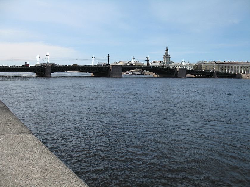 Дворцовый мост, разводные мосты Санкт-Петербурга