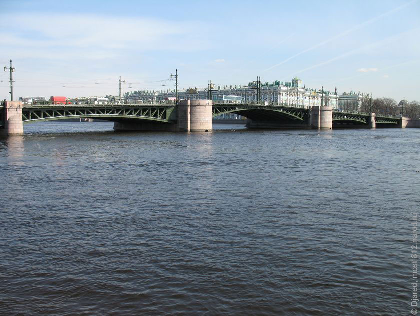 Дворцовый мост, разводные мосты Санкт-Петербурга
