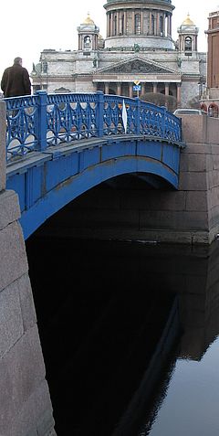 Синий мост, мост у Казанского собора